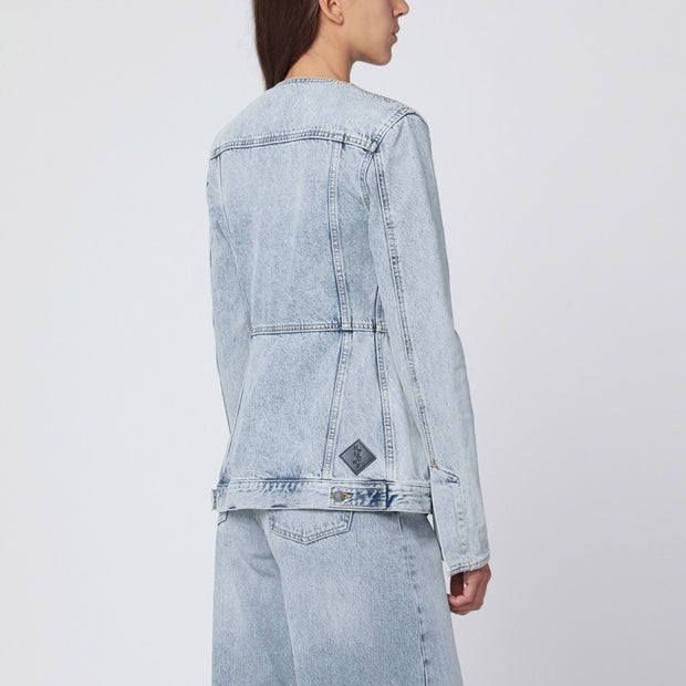 HAIKURE Temple Authentic Blue Denim Jacket