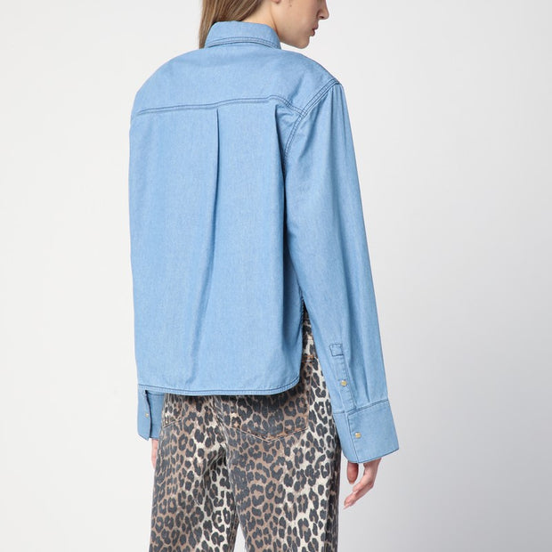 HALFBOY Blue Denim Shirt