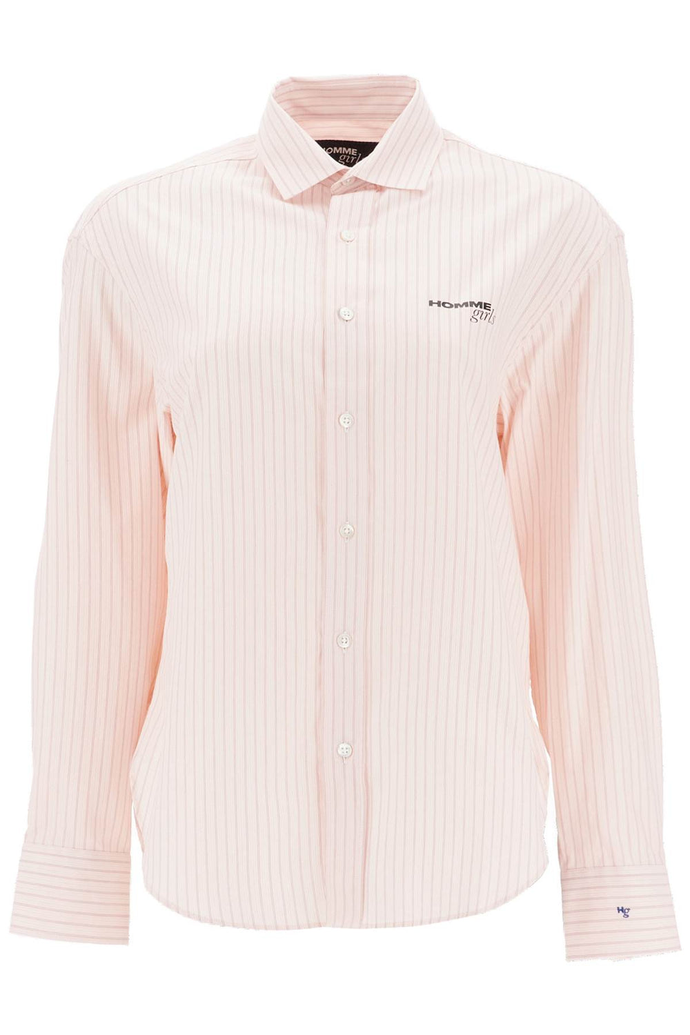 Homme Girls Striped Oxford Shirt