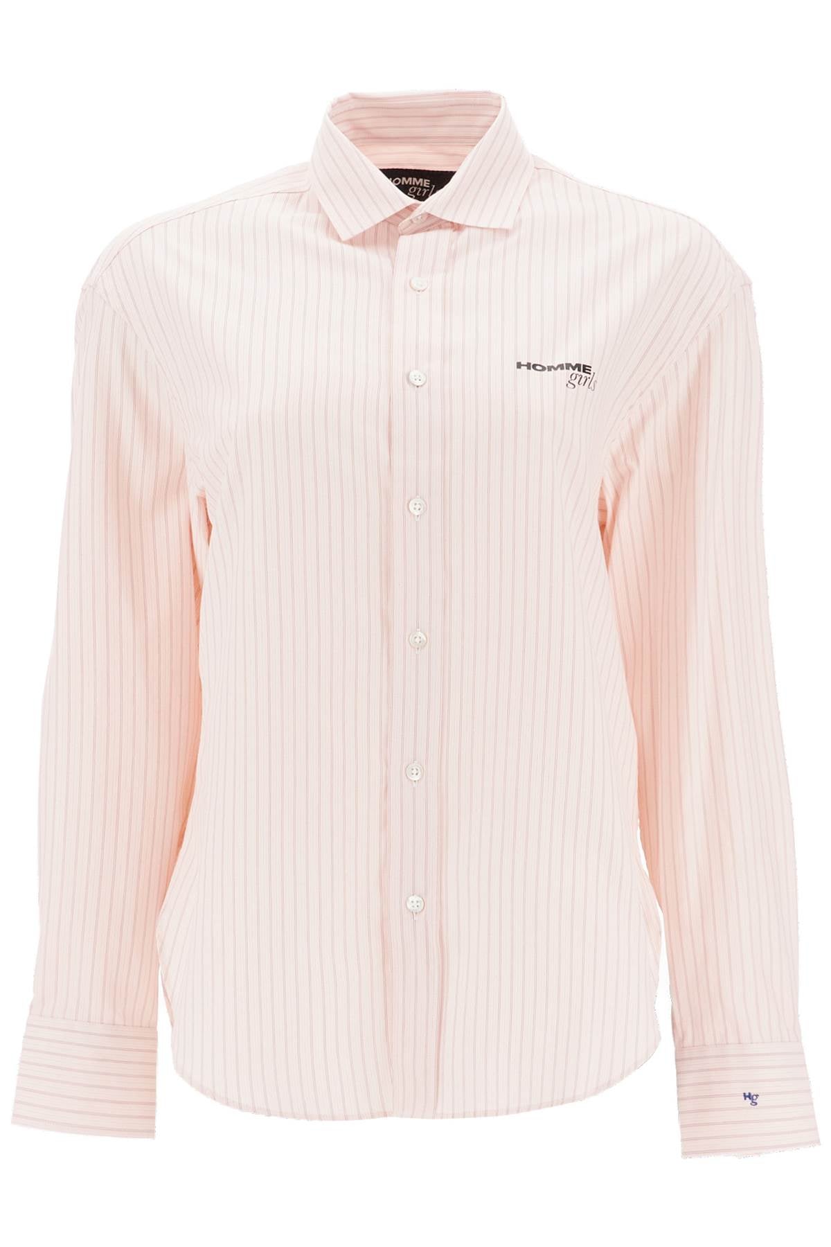 Homme Girls Striped Oxford Shirt