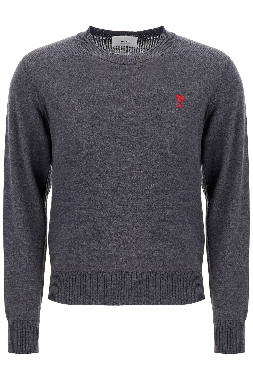 Ami Alexandre Matiussi Merino Wool Pullover Sweater