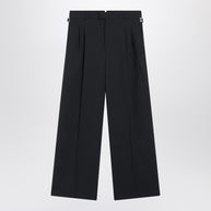 Ami Paris Charcoal Gray Wool Trousers