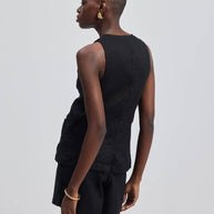 Reistor Hemp Shorts in Black
