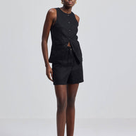 Reistor Hemp Shorts in Black