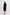 Reistor High Crew Neck Elbow Sleeves Fitted Dress in Black