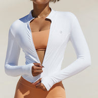 Astoria LIVE LUXE Zip Up Jacket - White