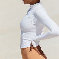 Astoria LIVE LUXE Zip Up Jacket - White