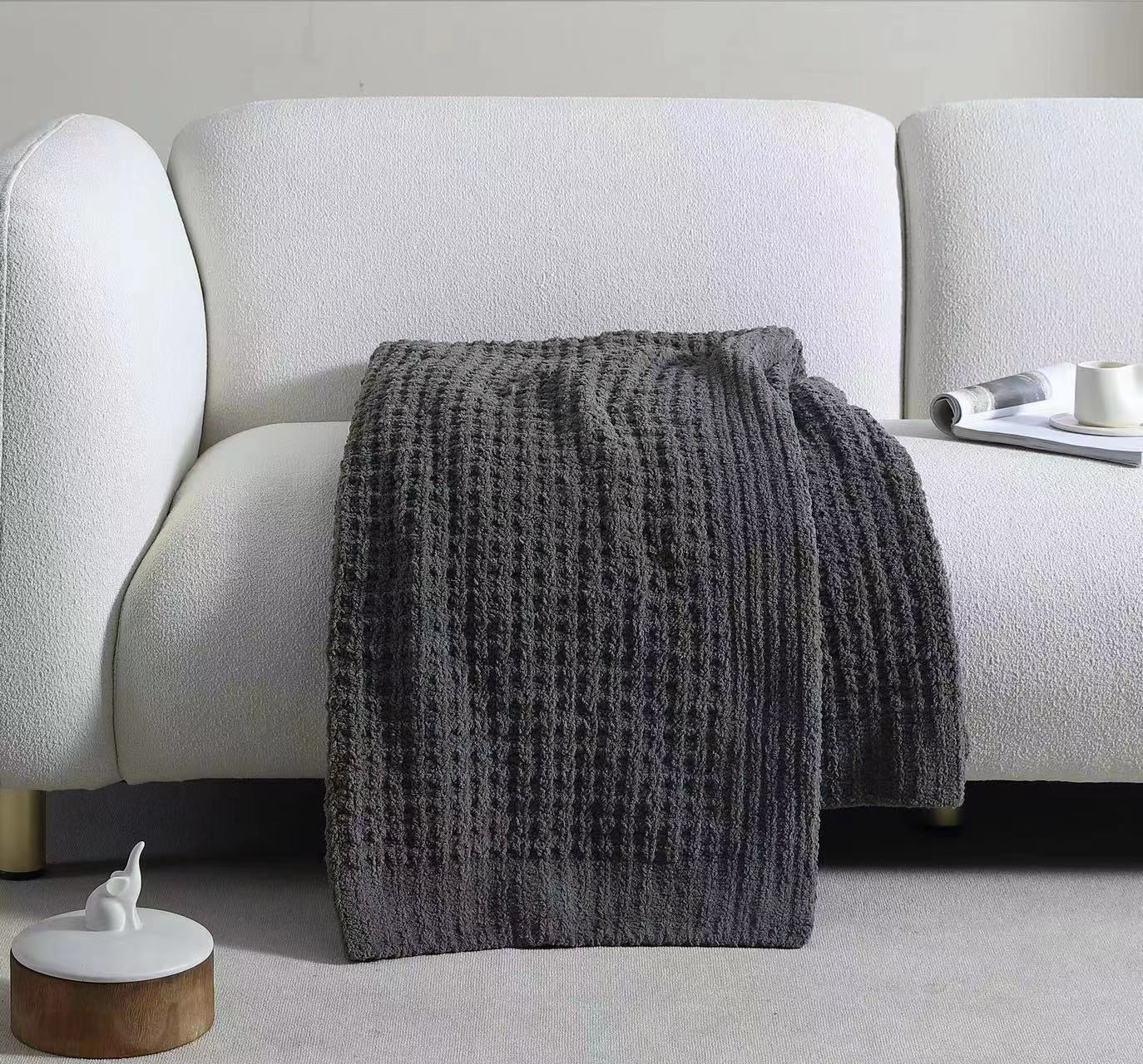 Sunday Citizen Waffle Lightweight Throw Blanket (more Colors)