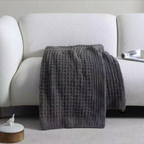 Sunday Citizen Waffle Lightweight Throw Blanket (more Colors)