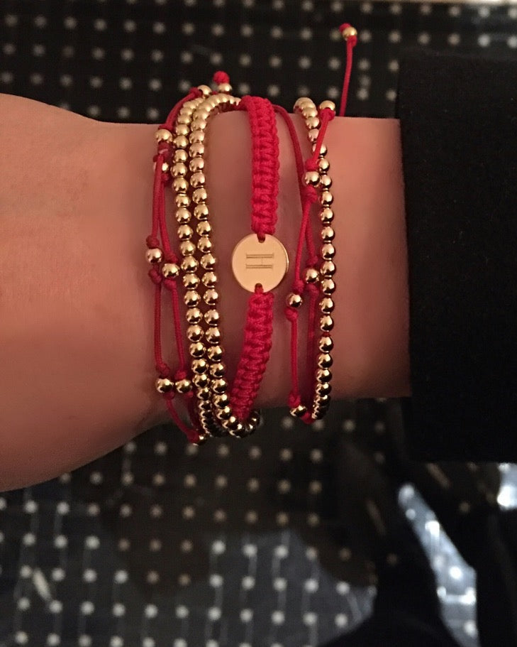 Zoe Lev Trio Fortune Bracelet