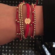 Zoe Lev Trio Fortune Bracelet