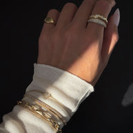 Zoe Lev Diamond Heart Bracelet