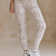 Astoria LUXE BALANCE Full Length Legging - Zebra
