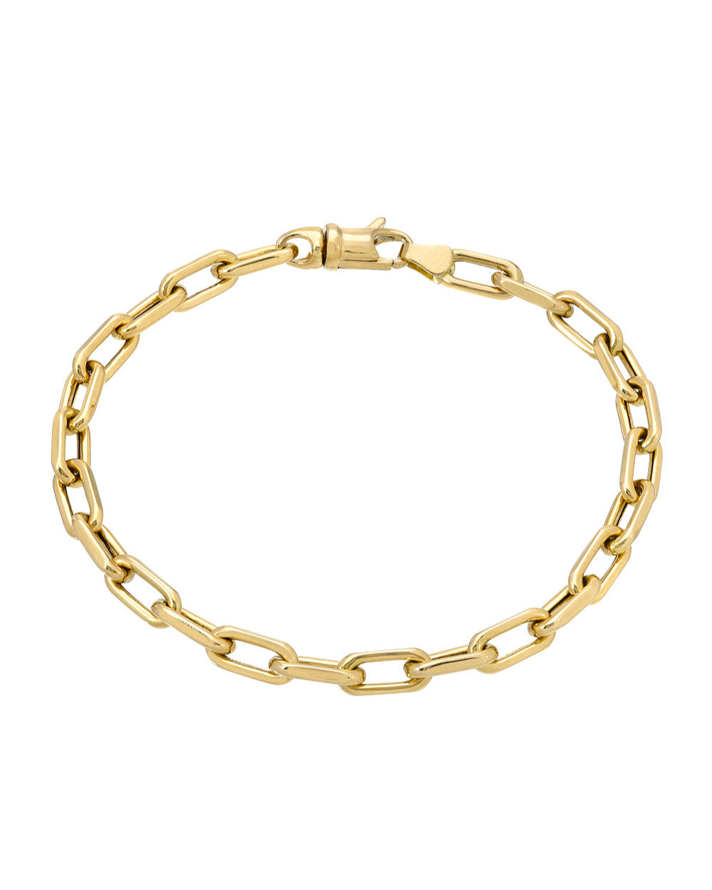 Zoe Lev 14k Gold Large Open Link Chain Bracelet