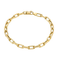 Zoe Lev 14k Gold Large Open Link Chain Bracelet