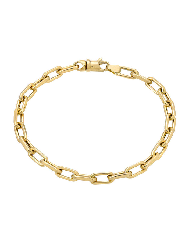 Zoe Lev 14k Gold Large Open Link Chain Bracelet