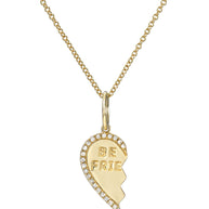 Zoe Lev Best Friend Necklace Set