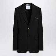 Moschino Black Single-breasted Jacket