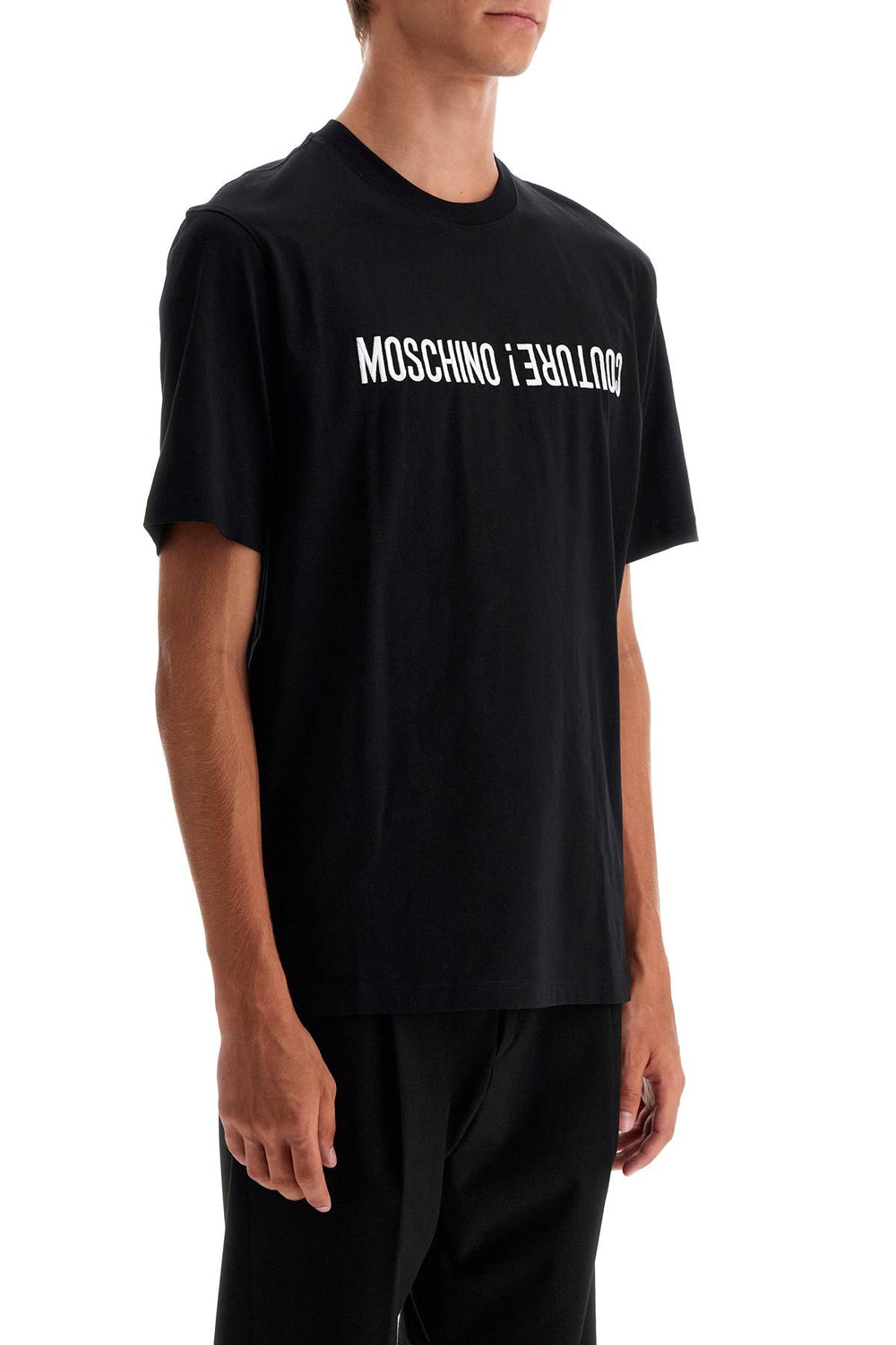 Moschino Embroidered Logo T-Shirt