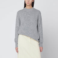 Jil Sander Light Grey Wool-blend Sweater