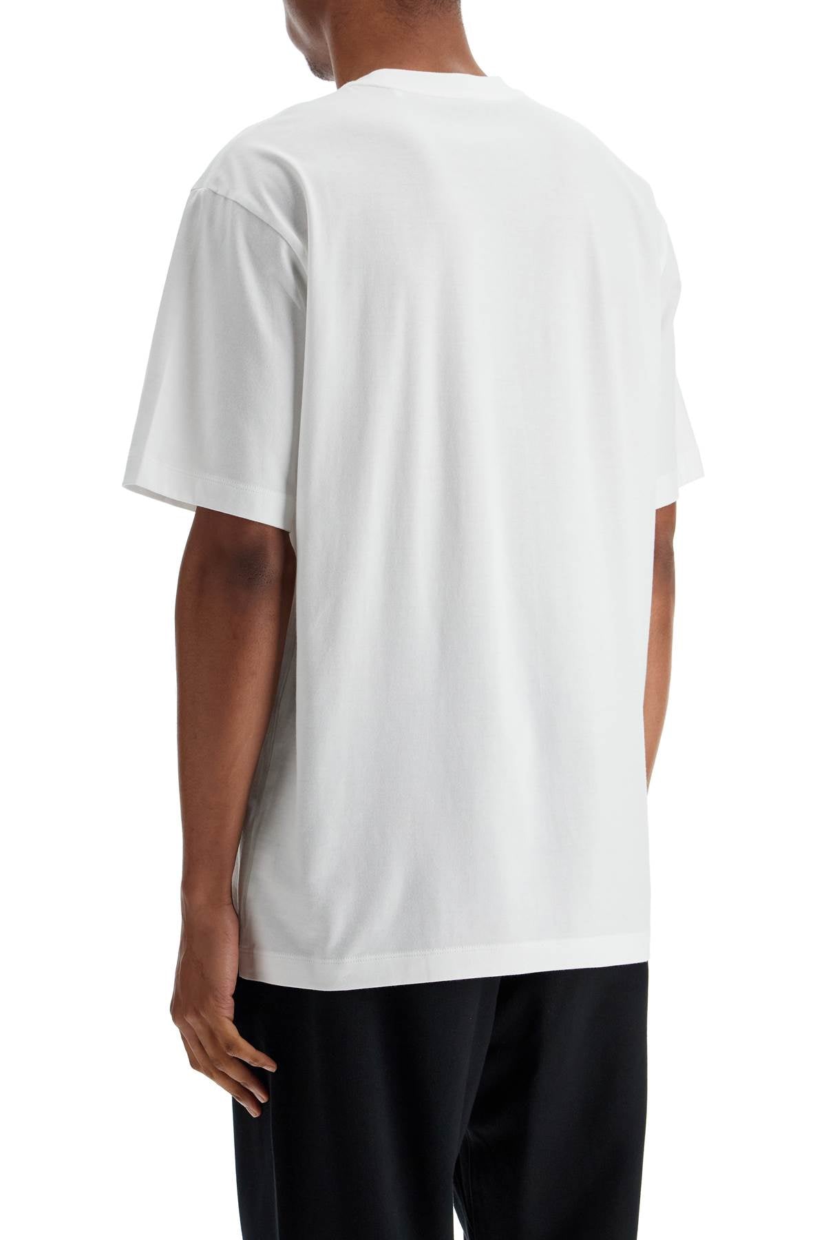 Y-3 White Cotton T-shirt