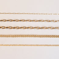 Zoe Lev 14k Gold Extra Large Open Link Chain Necklace