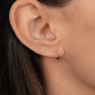 Zoe Lev 14k Gold Mini Huggie Earrings