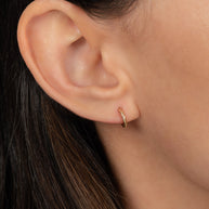 Zoe Lev 14k Gold Mini Huggie Earrings