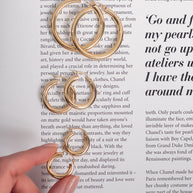 Zoe Lev 14k Gold Large Thick Hoop Earrings