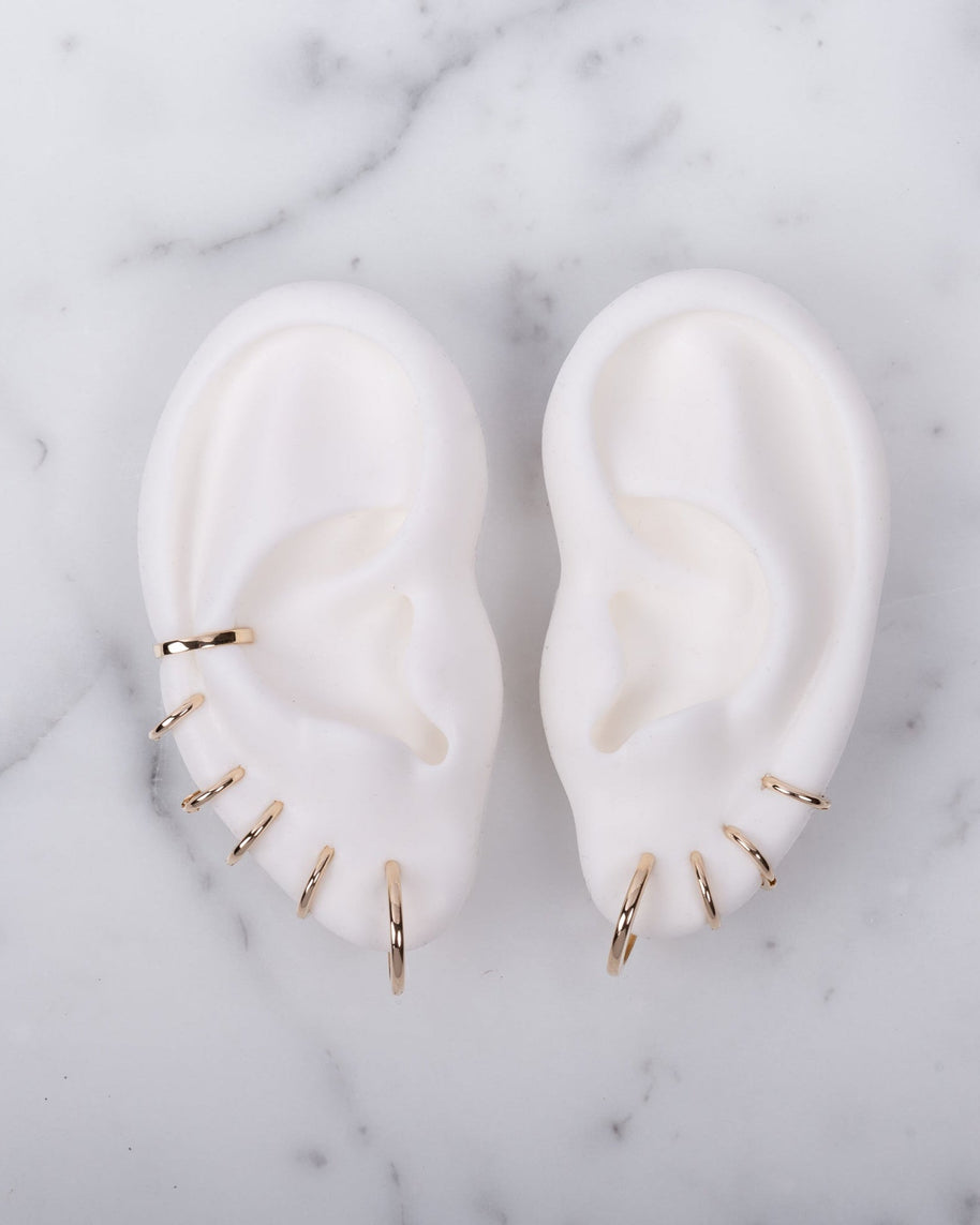 Zoe Lev 14K Gold Small Huggie Earrings