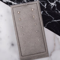 Zoe Lev 4 Prong Diamond Stud Earrings