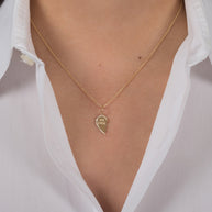 Zoe Lev Best Friend Necklace Set