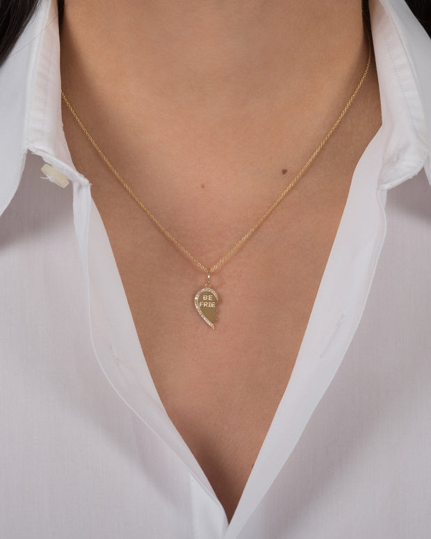 Zoe Lev Best Friend Necklace Set