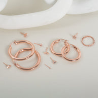 Zoe Lev 14k Gold Small Thick Hoop Earrings