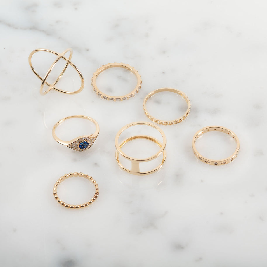 Zoe Lev Diamond Starburst Ring