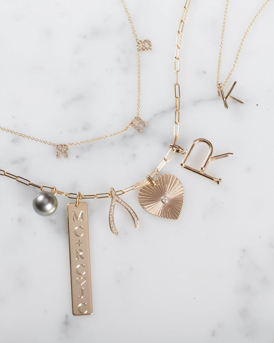 Zoe Lev 14k Gold Open Link Chain Necklace