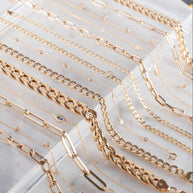 Zoe Lev 14k Gold Large Paper Clip Chain Bracelet