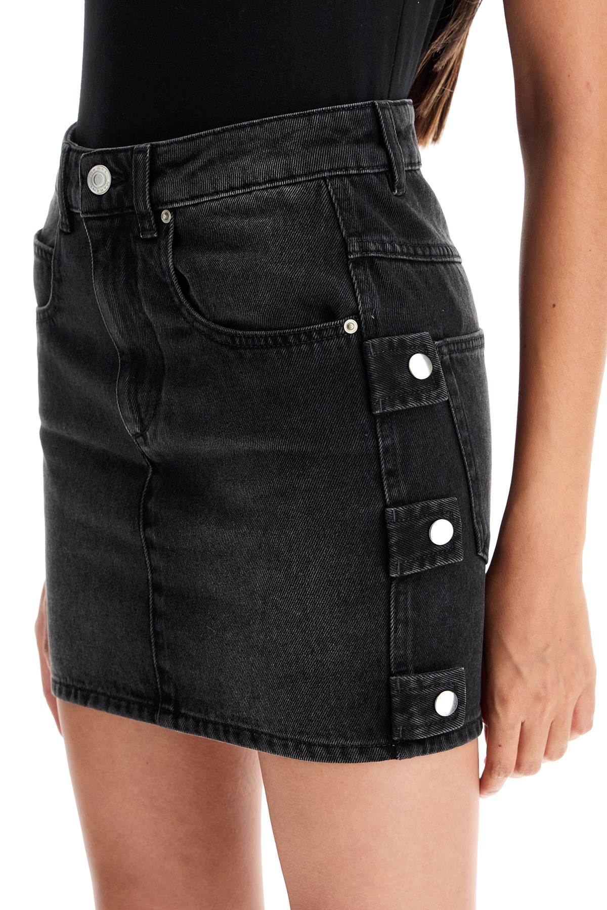 Isabel Marant Etoile Stessy Denim Mini Skirt