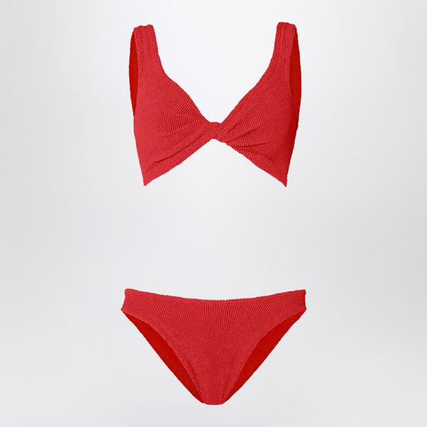 Hunza G. Hunza G Juno Bikini Set In Red