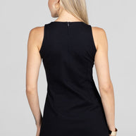 KiraGrace JULIA TUNIC: BLACK PONTE