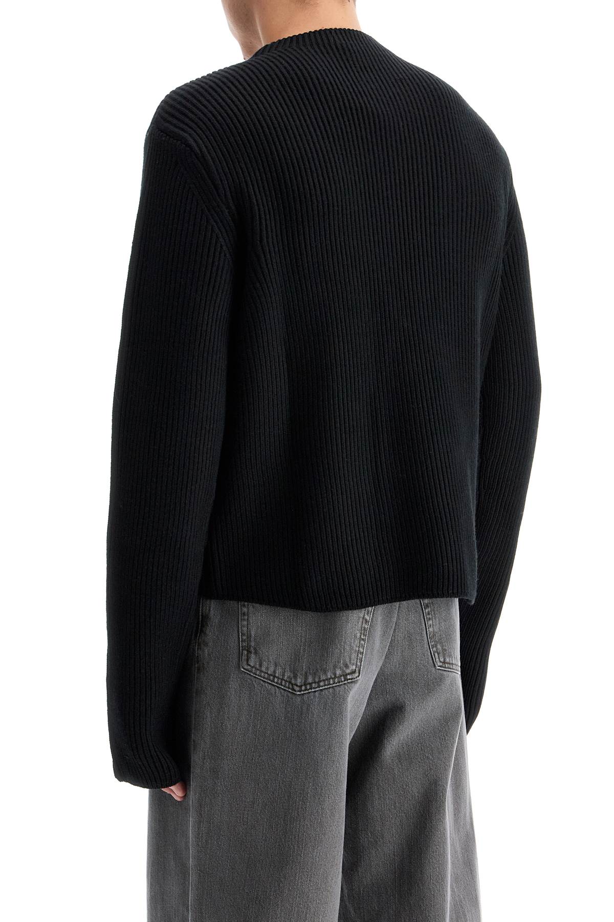 RIER Ribbed Wool Pullover Sweater