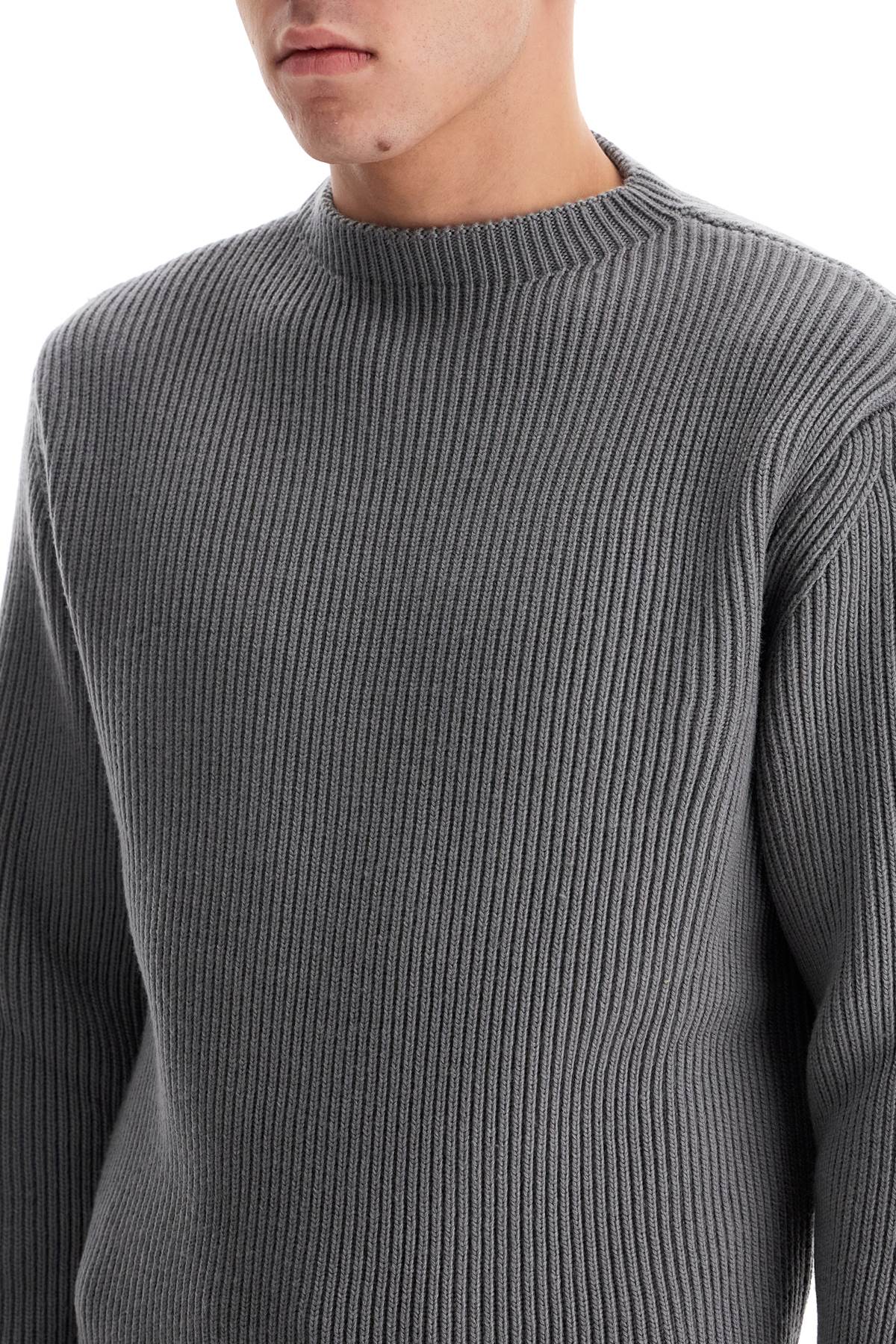 RIER Ribbed Wool Pullover Sweater