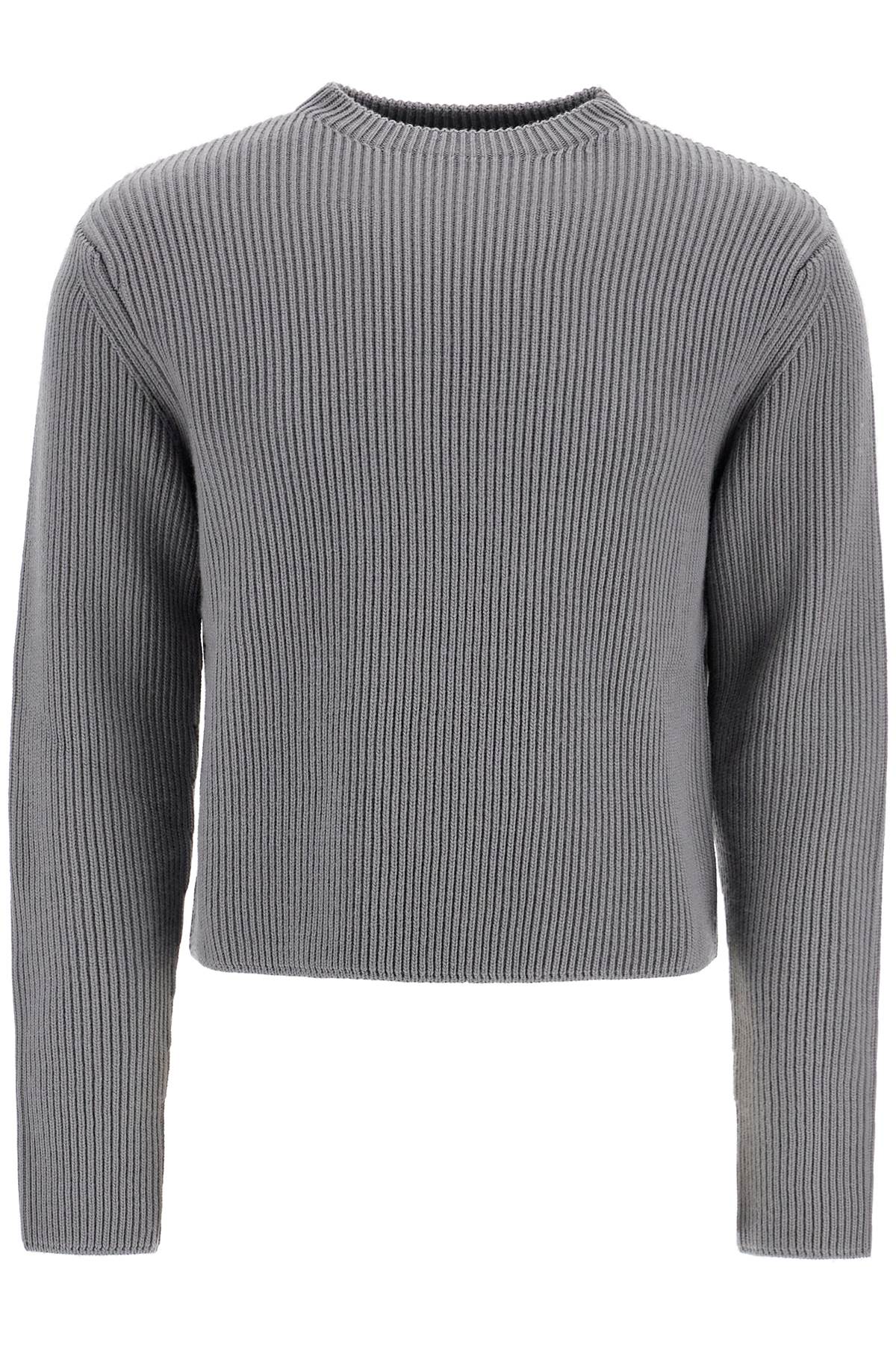 RIER Ribbed Wool Pullover Sweater