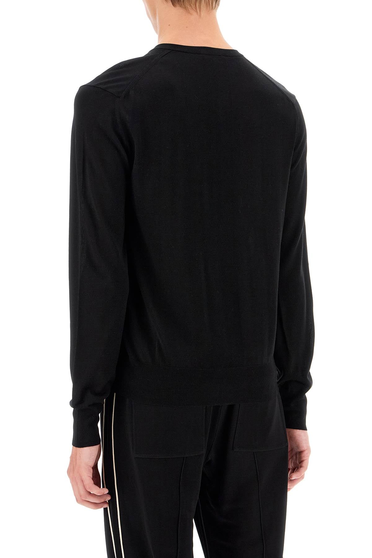 Tom Ford Silk Henley Neckline Pullover