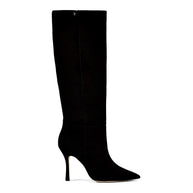Larroude Kate Boot In Black Suede