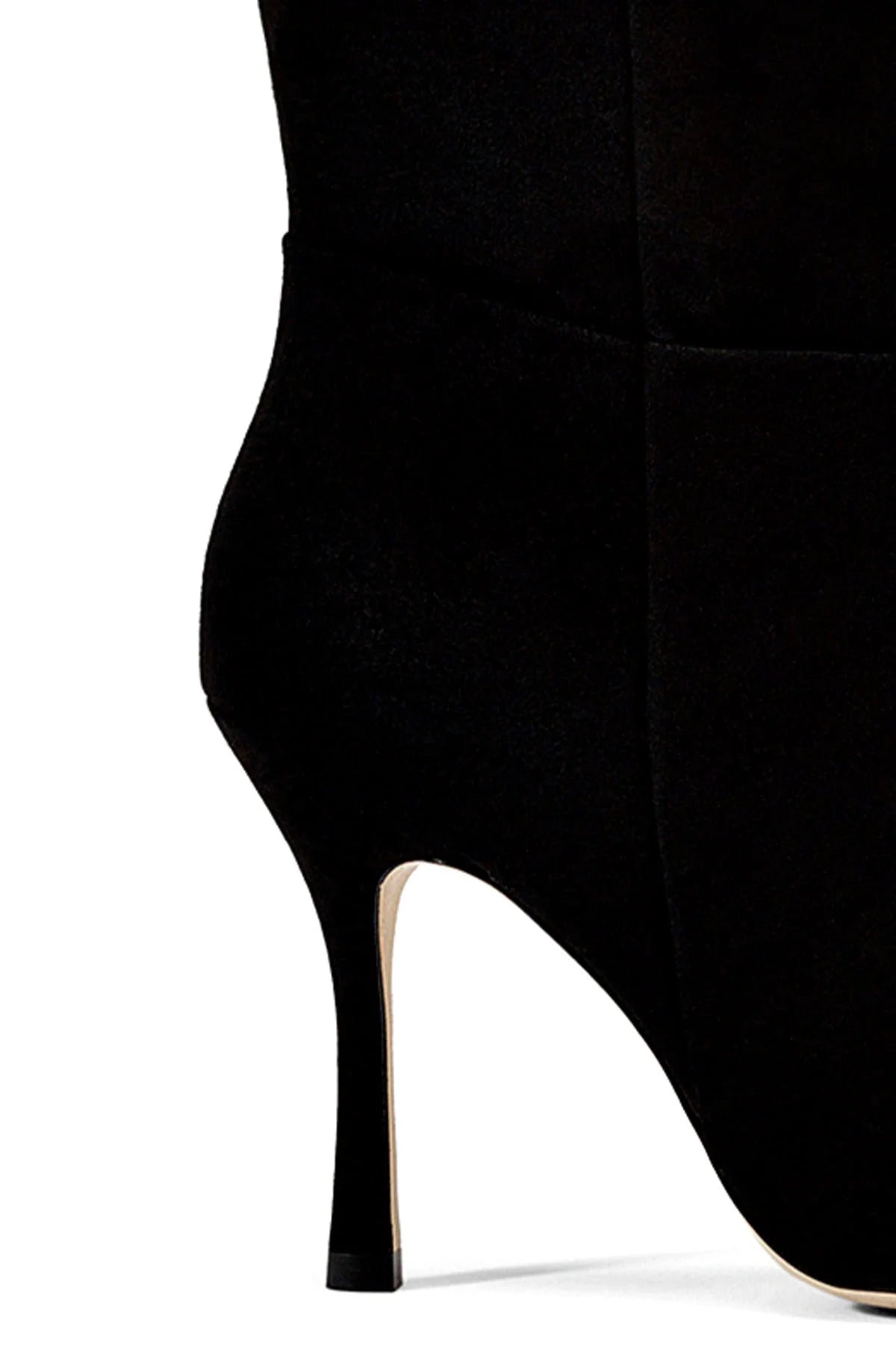 Larroude Kate Boot In Black Suede
