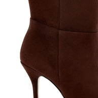 Larroude Kate Boot In Brown Suede