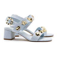 Larroude Madison Block In Maya Denim