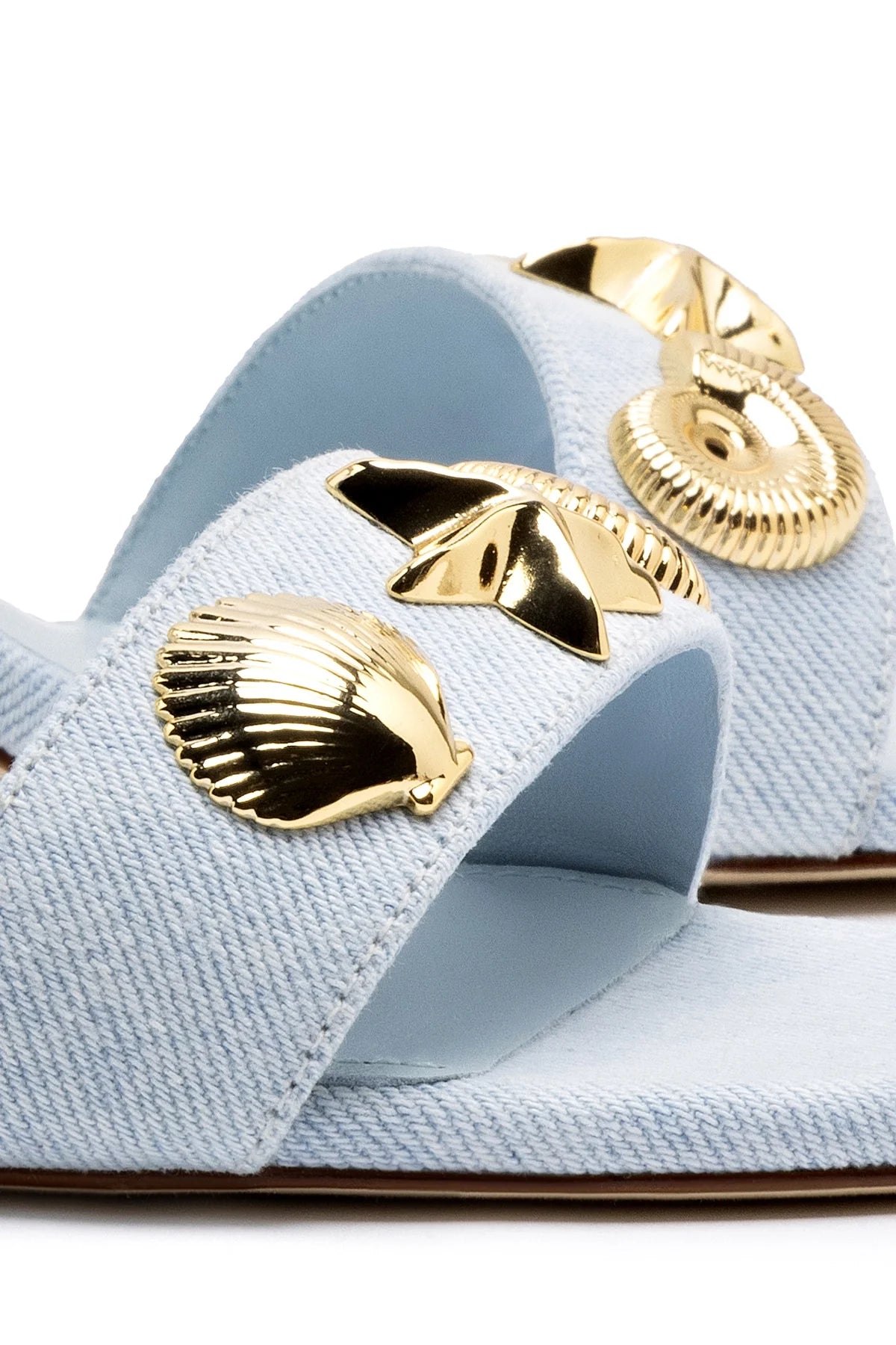 Larroude Madison Block In Maya Denim