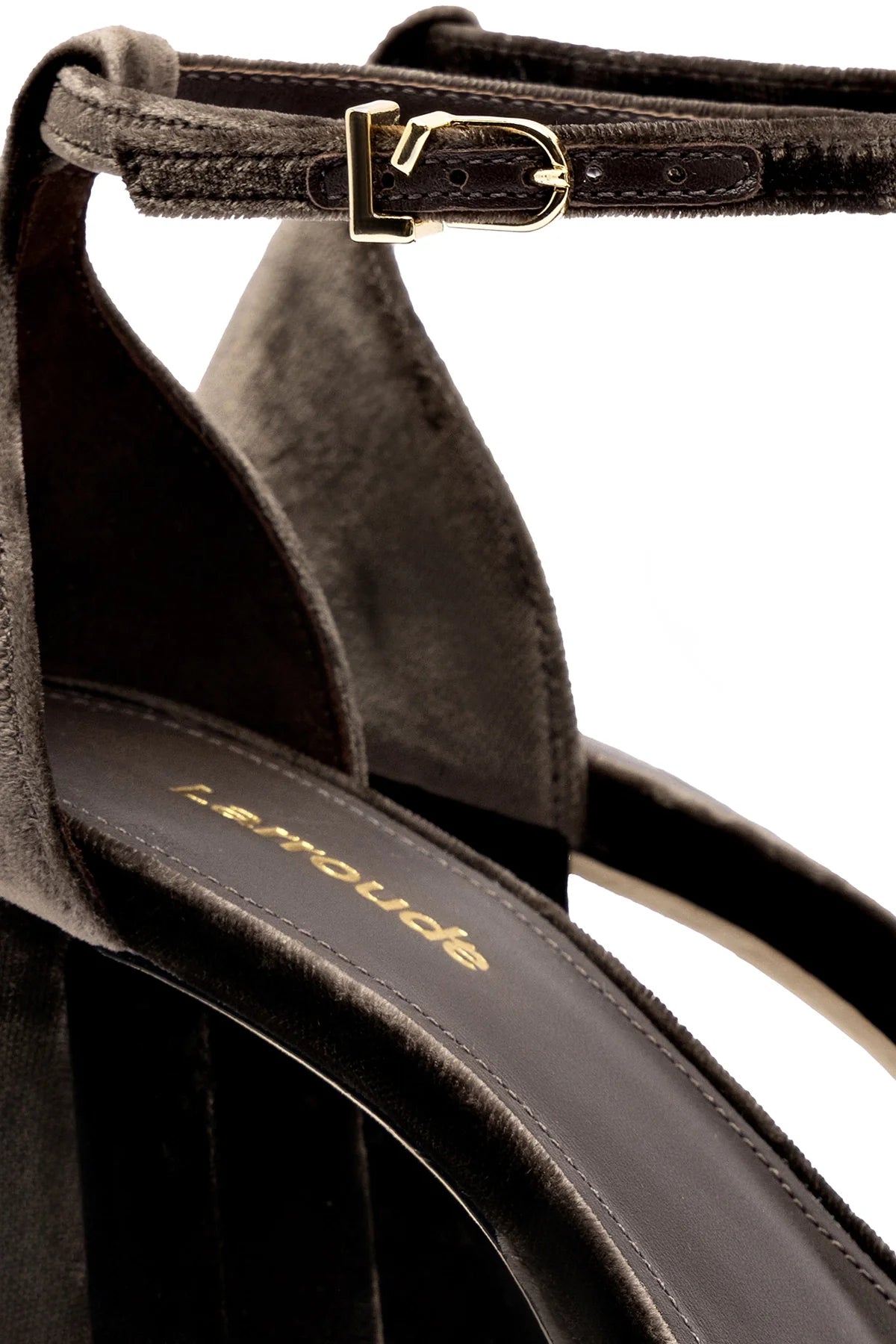 Larroude Ari Pump In Expresso Velvet